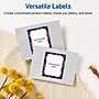 Avery Rectangle Multipurpose Labels, 4" x 3-1/3", White, 40/Pack (19479370623)~#|#~A628F0DB-B70A-46E6-AEACB63B37E227AF_sc7