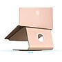 Rain Design mStand 360 10"W x 7.5"D Aluminum Laptop Stand with Swivel Base, Gold (10073)~#|#~A629721F-A69F-4FB6-A0CDF2B836AE9EEB_sc7