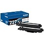 Brother TN-227 Black High Yield Toner Cartridge, 2/Pack (TN2272PK)~#|#~A62CBE9E-36DF-48A8-BEBD5B98DF889DEB_sc7