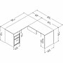 Bush Furniture Cabot 60"W L Shaped Computer Desk with Drawers, Espresso Oak (CAB044EPO)~#|#~A6327691-64F8-4DB7-892D53E71967D61F_sc7