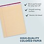 Roaring Spring Paper Products Enviroshades Notepad, 8.5" x 11.75", Wide Ruled, Assorted Colors, 50 Sheets/Pad, 6 Pads/Pack~#|#~A6332CEC-B5E4-4ECE-B0A2D91261050099_sc7