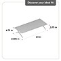 Anji Mountain Acacia Wood & Metal Monitor Stand, Up to 32" Monitor, Walnut (MS-WAL-04BLK)~#|#~A636521D-E5E9-4209-94BBFA8FBC6A5BC6_sc7
