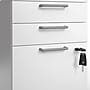 Union & Scale™ Essentials 3-Drawer Mobile Vertical File Cabinet, Letter/Legal, Lockable, 24.3"H x 15.6"W x 21.3"D, White~#|#~A6404F28-61CC-495A-9C7EC0E762B53480_sc7