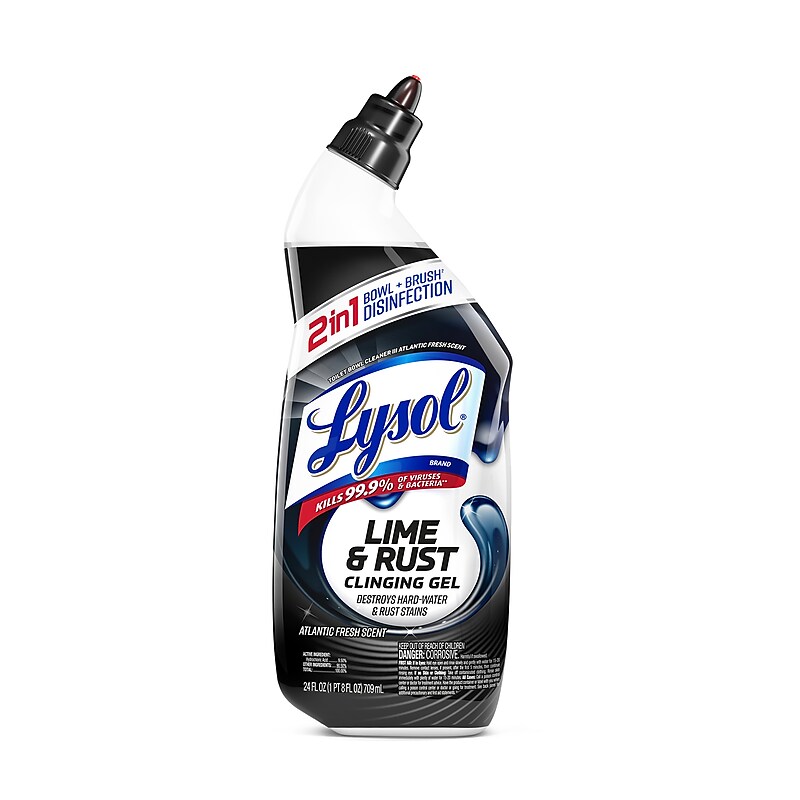 Lysol Toilet Bowl Cleaner Lime and Rust Remover, 24 Oz. (1920098013X) image 1