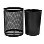 Alpine Industries 4460 Series Steel Mesh Outdoor Trash Can with Liner, 36 Gallon, Black (ALP4460-01-BLK)~#|#~A642BA11-8A89-4FBD-B193D55FC6AD7620_sc7