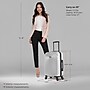 DUKAP Inception 22.04" Hardside Suitcase, 4-Wheeled Spinner, TSA Checkpoint Friendly, Silver (DKINC00S-SIL)~#|#~A643016B-B719-427B-9B32E56B36EF0482_sc7