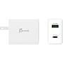 j5create 67W GaN USB-C 2-Port Charger for Laptops, Tablets and Mobile Devices, White (JUP2367)~#|#~A643AD75-58DE-46C2-90AC86533DA72F77_sc7
