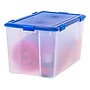 Iris 156 Quart Storage Container with Lid, Plastic, Clear (500190)~#|#~A64A4247-2A34-4ECD-AA93E4F2DCF97A31_sc7