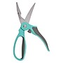 Westcott Kitchen Comfort Grip 9" Titanium Heavy Duty General Purpose Scissors, Pointed Tip, Teal (00828)~#|#~A64C002B-18D8-49AE-BF803C76AC072A93_sc7
