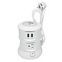 RAYOVAC Charging Tower 6-Outlet 4-USB Port Surge Protector with Wireless Charging, 5-ft., 540 Joules, White (SS-Q913)~#|#~A64D99FB-D166-4EF5-B209AEB908EF2B45_sc7