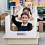 Classroom Products Foldable Cardboard Freestanding Privacy Shield, 13"H x 20"W, White, 20/Box (WS1320 WH)~#|#~A64E11F3-D212-41B1-B00A4AFABAF3ABDB_sc7