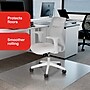 Staples Office Chair Mat, Clear Floor Mats, Flat-Pile Carpets, 60 x 46 Inch, Smooth Glide~#|#~A64E514C-A9DC-4EA5-A8A3AA526D873C89_sc7