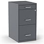 Staples 3-Drawer Mobile Vertical File Cabinet, Letter Size, Lockable, 26.8"H x 14.3"W x 18.9"D, Charcoal (ST52154-CC)~#|#~A65ACFE7-48CF-4A8E-B0371E6C6635A982_sc7