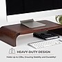 Anji Mountain Mango Wood Monitor Stand, Up to 32" Monitor, Walnut (MS-CRV-WAL)~#|#~A65D9980-0688-4A5A-939A308379449F6A_sc7