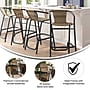 Flash Furniture Lila Indoor-Outdoor PE Rattan Restaurant Barstool, Medium Brown, 4/Pack (4SDA632032RDKBN)~#|#~A65E6987-E1A3-4E78-87865891CD31F43B_sc7