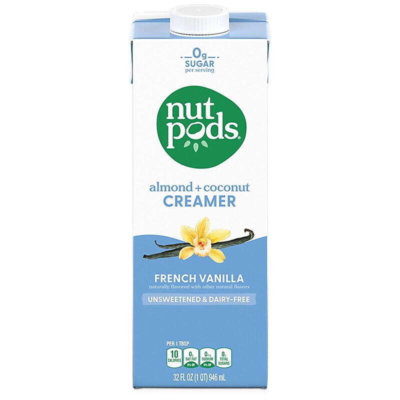 Nutpods French Vanilla Dairy Free Liquid Creamer, 32 oz. (5000393094) image 1