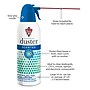 Falcon Safety Dust-Off Air Duster, Bitterant, 10 oz. (DS10521)~#|#~A6681C5F-4219-4F7E-BA7AA4DA9020A812_sc7