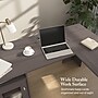 Bush Home Cabot 60W L Shaped Computer Desk with Storage, Heather Gray (WC31730K)~#|#~A6694B2D-B73C-4EF6-9C54F8F6B1B771AC_sc7