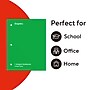 STAPLES 1‑Subject Notebook, 8” x 10.5”, Wide Ruled, 70 Sheets, Assorted Colors~#|#~A673F047-7543-48DE-B570EA960AD6F27C_sc7