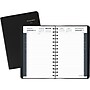 2026 AT-A-GLANCE My Day 5" x 8" Daily Appointment Book, Faux Leather Cover Black (70-207-05-26)~#|#~A6744D80-35EA-4FD6-A2F9D17D804F9E86_sc7