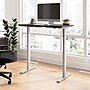 Bush Business Furniture Move 60 Series 48"W Adjustable Standing Desk, Storm Gray/Cool Gray Metallic (M6S4824SGSK)~#|#~A67B505F-D515-4DC2-8E331A1526D1C9C4_sc7