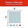 Staples Sticky Notes, 3" x 3", Watercolor Colors, 2400 Sheets – Decorative Self‑Stick Notes for Messages, Planning & Journaling~#|#~A67DB645-2BA2-42BA-AC9F4A370B5A4C65_sc7