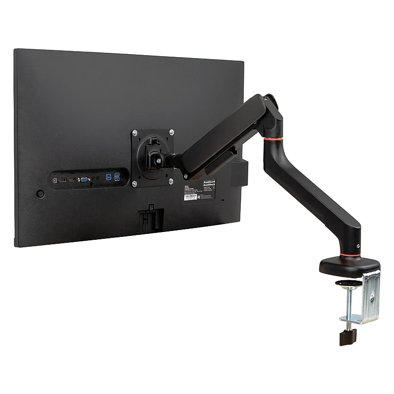 Mind Reader Adjustable Counter-Balance Gas Spring Arm for 13" - 32" Monitor, Black (GARMON-BLK) image 1