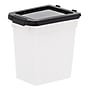 Iris 12.75 Quart Storage Container with Lid, Plastic, White, 2/Pack (500305)~#|#~A683ADA9-3BC6-4A9E-9061447B6A8CAC35_sc7