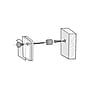 Azar Sign Holder, 22" x 28", Wall Mounted, Silver Plastic (105531)~#|#~A6862302-482F-4CFA-A017747445765C24_sc7