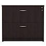 Alera Valencia Series Two Drawer Lateral File, 34w X 22 3/4d X 29 1/2h, Espresso~#|#~A6881B1E-B08B-487C-8AFC42CB93F02EE8_sc7