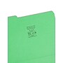 Smead File Folders, Reinforced 1/3-Cut Tab, Letter Size, Green, 100/Bx (12134)~#|#~A68A1E7B-A75E-4656-81BE7BB760CC633A_sc7