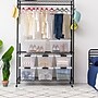 Iris 32 Quart Storage Container with Lid, Plastic, Clear, 4/Pack (500297)~#|#~A68A5198-7181-4024-B0AA56FFC836B9C9_sc7