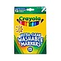 Crayola Ultra-Clean Washable Markers, Fine, Assorted Colors, 12/Box (58-7813)~#|#~A68C89DC-08C2-47D7-B94A4F1EE6EA3282_sc7
