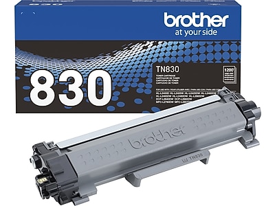 Brother TN830 Standard Yield Black Toner Cartridge, print up to 1,200 pages Sansujyuku sansujyuku.com