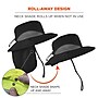 Chill-Its 8934 Cooling Sun Hat, Black, Large/Extra-Large (12726)~#|#~A690F6C6-C63A-4666-895D703B3B7C038E_sc7