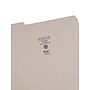 Smead Reinforced File Folder, 3 Tab, Letter Size, Gray, 100/Box (12334)~#|#~A691738C-2152-49D6-BE42517327B6AE1B_sc7