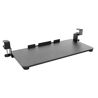 Mount-It! Adjustable Under Desk Keyboard Tray, Ergonomic