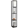 Simple Designs Etagere Organizer 62.5" Floor Lamp with Rectangular Shade, Black (LF1037-BLK-CCLB)~#|#~A697127F-AAD7-4F73-85878220A9A69DE5_sc7
