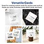 Avery Business Cards, 2.5" x 2.5", Glossy White, 225/Pack (95271)~#|#~A69728A9-979F-4787-99E1130FBCC29AAE_sc7