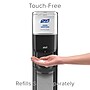 Purell Messenger ES 8 Automatic Floor Stand Hand Sanitizer Dispenser, Silver/Graphite (7318-DS-SLV)~#|#~A6997C04-BC96-48EB-A2679CB16DE1594E_sc7