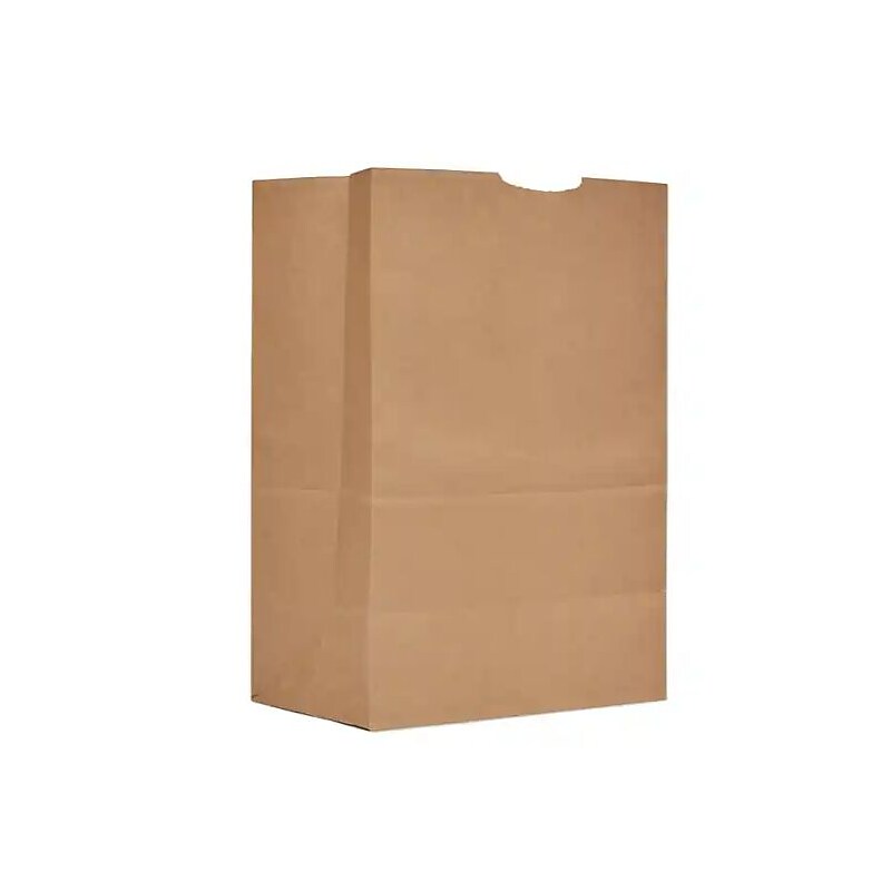 Ross & Wallace 17" x 12" x 7" Paper Food Bags, Brown, 500/Bundle (BAGSK1657) image 1