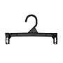 Nahanco 9 1/2" Plastic Skirt/Slack Hanger, Black, 100/Box (H29B)~#|#~A69CDB18-23A4-440B-B37646BFE972E015_sc7