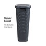 Mind Reader 10.57-Gallon Laundry Hamper with Lid, Plastic, Gray (40HAMP-GRY)~#|#~A69D0136-EE17-4D44-ACB13308821688E0_sc7