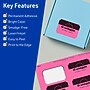 Avery Laser/Inkjet Rectangle Scalloped Multipurpose Labels, 2" x 3", Bright Pink, 80/Pack (94267)~#|#~A6A54100-D68C-45BE-83FFEA06A1EC13E1_sc7