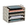 Mind Reader Plastic Side Loading Stackable Letter Tray, Letter Size, Beige, 4 Pieces (DANSTACK4-BEI)~#|#~A6A5FD03-E1E1-4961-A6CB97519D1A1079_sc7
