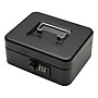 Excello Brands Steel Cash Box with Combination Lock, 4 Compartments, Black (CHBX-6202-CB)~#|#~A6A8E774-8F9F-442B-B7598EE330EE8085_sc7
