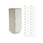 Azar 21" x 8" Pegboard 4-Sided Revolving Counter Display, White, Each (703385-WHT-4C24)~#|#~A6AB937A-0AE2-40F6-ABE15D8290D9632B_sc7