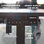 Mount-It! MI-15003 47"W L-Shaped Adjustable Particle Board Standing Desk, Black (MI-15003)~#|#~A6ABD8B6-A3C5-4D2D-99EBCAA628E950A0_sc7