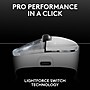 Logitech Pro X Superlight 2 Dex Wireless Ergonomic Optical Gaming Mouse, White (910-007363)~#|#~A6AD0DEF-CBC3-4A69-883B90E7EEA6435C_sc7