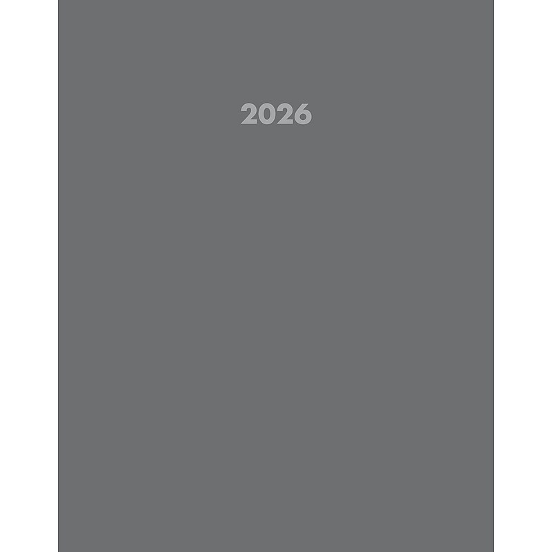 2026 Willow Creek 7.5" x  Monthly, Basic Gray (57858) image 1